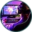 TrueLuck | TrueLuck paarse futuristische VR-headset icoon voor esports wedden