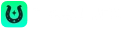 TrueLuck | TrueLuck officieel casino logo met een groen hoefijzer op een transparante achtergrond